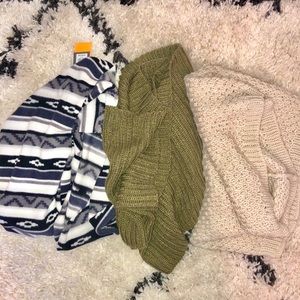 Cozy Knit Infinity Scarves